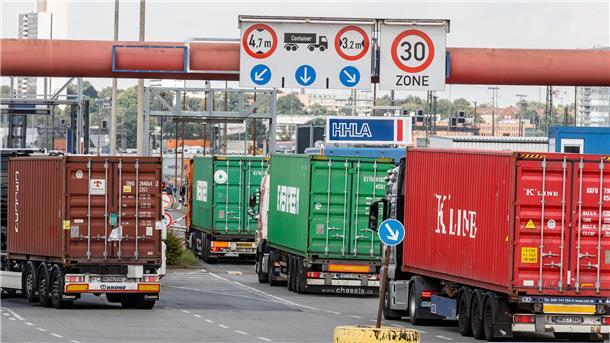 Hafen Lkw