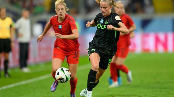 Vor dem Klassiker: Wolfsburg-Trainer erwartet Bayern-Trotz Fällt mehrere Wochen aus: Wolfsburgs Nationalspielerin Vivien Endemann.