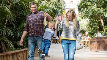 Familien sind eine wichtige Zielgruppe für Center Parcs. Für sie soll künftig auch der Park Nordseeküste noch attraktiver werden.
