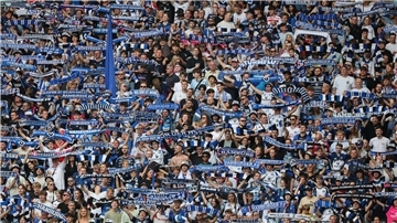 Fans des Hamburger SV.
