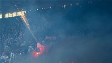 Fans von Hansa Rostock beim letzten Zweitliga-Spiel gegen den SC Paderborn im Mai.