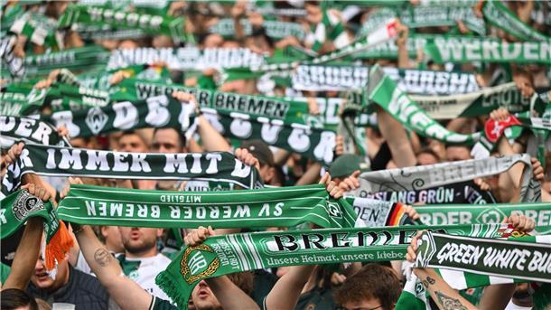 Salifou wechselt von Werder Bremen nach Belgien Fans von Werder Bremen. (Archiv)