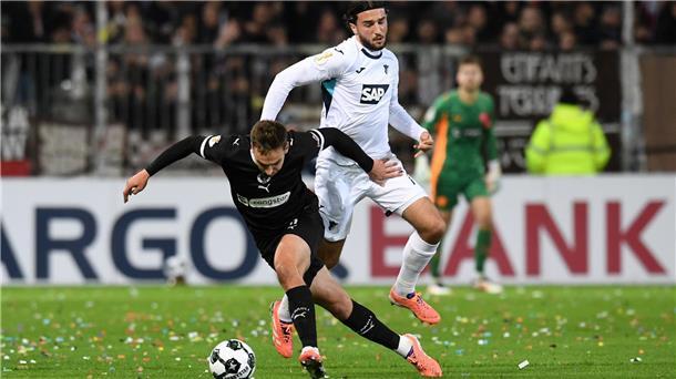 FC St. Pauli gegen die TSG Hoffenheim entwickelte sich erst spät zum echten Pokal-Fight. 