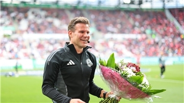 Felix Brych nach seinem letzten Bundesliga-Spiel als Schiedsrichter.