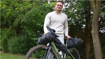 Felix Kunz fuhr mit einem Gravelbike von Hamburg bis nach Stockholm. 