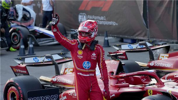 Leclerc setzt Baku-Serie fort - WM-Duellanten schwächeln Ferrari-Pilot Charles Leclerc könnte kurz nach seinem Erfolg in Monza auch in Aserbaidschan wieder gewinnen.