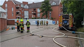 Feuerwehreinsatz in Rotenburg.