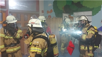 Feuerwehr Butjadingen in der Spielscheune