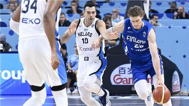 Finnlands Star Markkanen wurde von den Griechen attackiert.