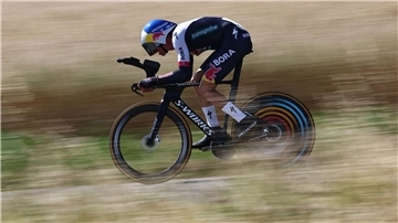 Florian Lipowitz sorgt bei der Dauphiné-Rundfahrt für Furore.
