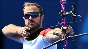 Florian Unruh steht im Olympia-Achtelfinale
