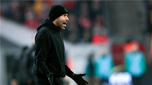 Fortuna-Coach Thioune war unzufrieden mit seinem Team.