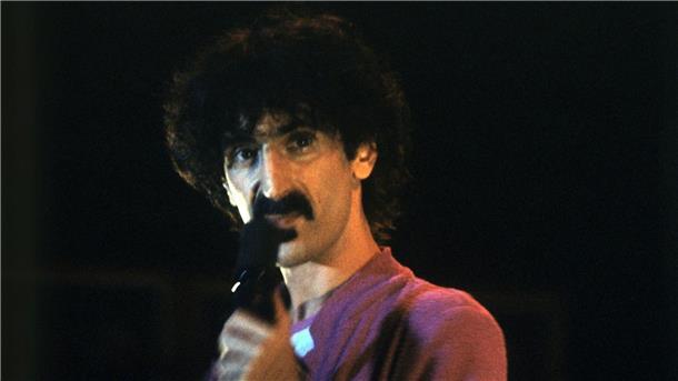 Frank Zappa bei einem Konzert in München 1980.