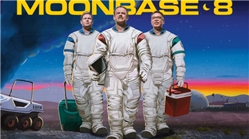 Diese Serien-Highlights starten bei Netflix und Co. Fred Armisen, Tim Heidecker und John C. Reilly in der Comedyserie "Moonbase 8".