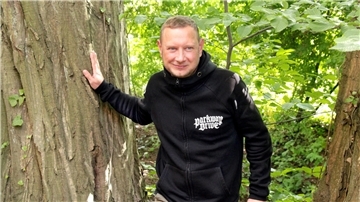 Frederic Bühsing, Sachbearbeiter für die untere Waldbehörde, macht sich Sorgen um die Wälder im Landkreis Rotenburg.