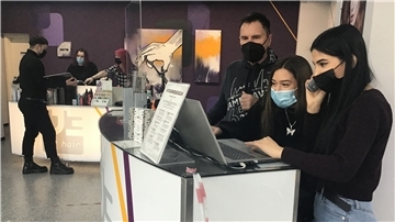 Freude und Hochbetrieb bei der Terminvergabe: die Friseure dürfen ab Montag,1. März, unter hohen Sicherheitsauflagen wieder öffnen. 