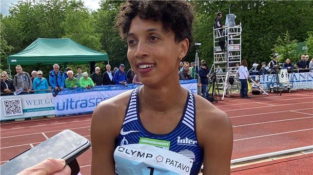 WM-Abschied am goldenen Ort? Das sagt Malaika Mihambo Freut sich auf die WM: Malaika Mihambo. (Archivbild)