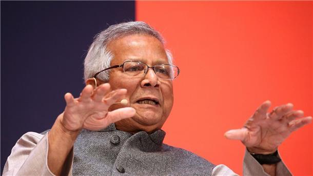 Gericht verurteilt Nobelpreisträger Yunus zu Haftstrafe Friedensnobelpreisträger Muhammad Yunus im Januar 2020 in München.