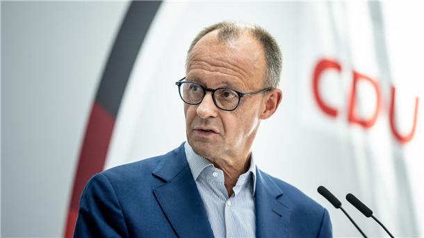 Friedrich Merz, CDU Bundesvorsitzender und Fraktionsvorsitzender der CDU/CSU-Fraktion im Bundestag.