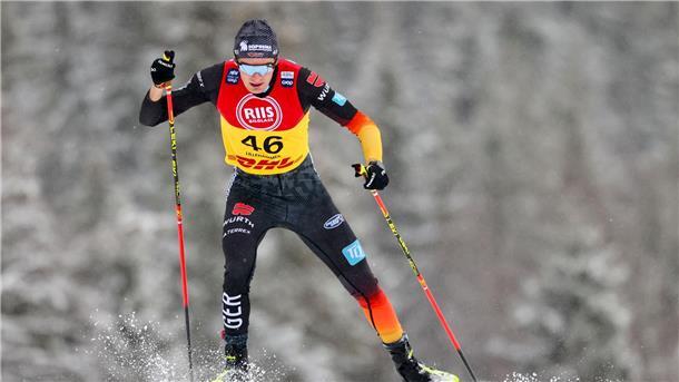 Bester Nicht-Norweger: Langläufer Moch überzeugt Friedrich Moch hat in Lillehammer überzeugt.