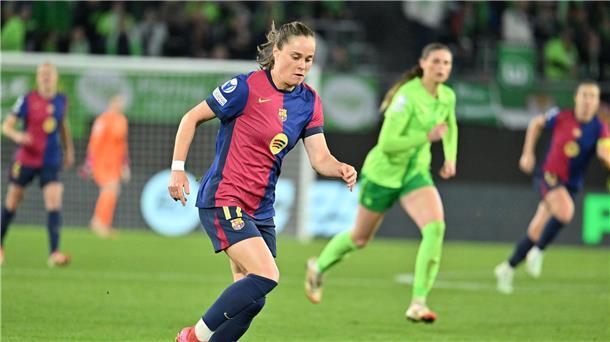 Bayerns Vorbild: Warum Barças Fußballerinnen so dominieren Früher Wolfsburg, jetzt Barcelona: Ewa Pajor.