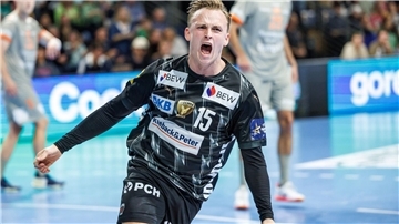 Füchse Berlin lassen Kolstad keine Chance Füchse-Spielmacher Tobias Gröndahl glänzte gegen seine norwegischen Landsleute. (Archivbild)