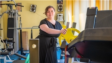 Für die Heranwachsenden im Stadtteil Leherheide ist Anna Paul jede Kraftanstrengung wertvoll Die Sozialpädagogin leitet seit knapp einem Jahr den städtischen Freizeittreff Leherheide.