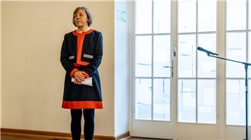 „Für die Menschen, die hier an der Arbeit sind, stehe ich. Ihnen will ich nicht mit Schlagzeilen durch einen Verbleib im Amt schaden“: Annette Kurschus.