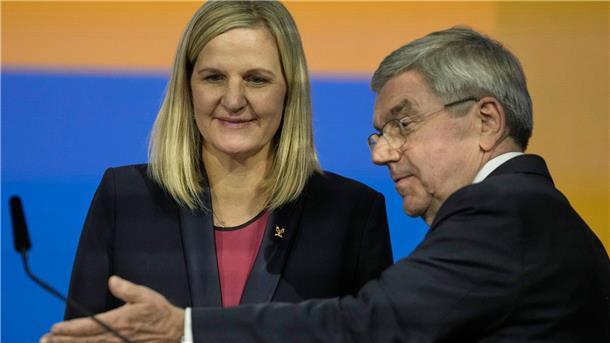 Neue IOC-Chefin will Trump die Stirn bieten Für die neue IOC-Chefin Kirsty Coventry wird Thomas Bach ein wichtiger Ratgeber bleiben.