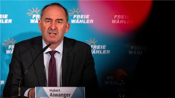 Für Freie-Wähler-Chef Hubert Aiwanger ist seine Partei der Wahlsieger der Landtagswahl in der Bayern-Koalition.