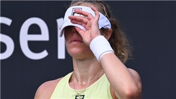 Für Laura Siegemund war nach einer verrückten Anreise aus Nottingham in Bad Homburg in Runde eins Schluss.