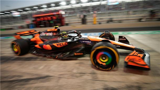 Norris holt Sprint-Pole in Katar - Verstappen Sechster Für McLaren geht es um den Team-Titel.