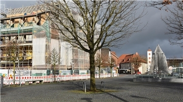 Das Foto zeigt das neue Wohn- und Geschäftshaus am Vitus-Platz in Zeven. 
