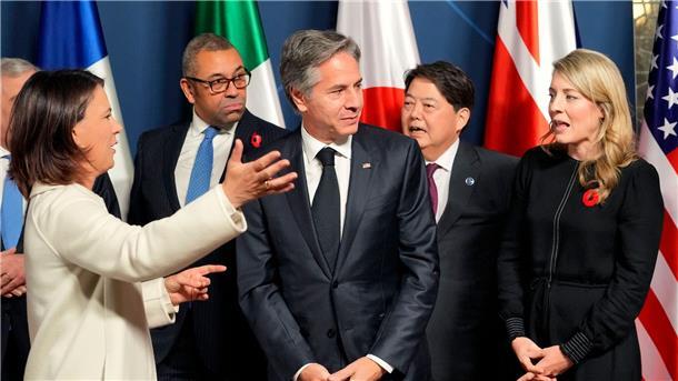 Krieg gegen die Ukraine: So ist die Lage Gastgeberin in herausfordernden Zeiten: Außenministerin Baerbock empfängt in Münster ihre Amtskollegen der G7, die sich unter anderem mit den Themen Ukraine und Iran beschäftigen wollen.