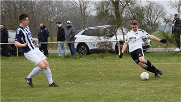 Gegen Etelsen bliebt Marius Schönfeld noch ohne Treffer, im Derby gegen Heeslingen markierte er das Tor des Tages.
