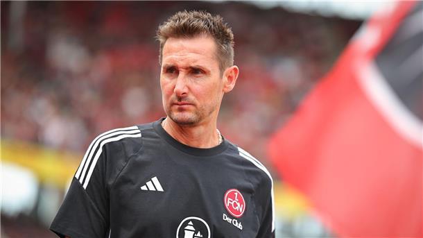 Salto-Jubel und neue Nürnberger Fußball-Lust mit Klose Gelungene Generalprobe mit dem FCN: Miroslav Klose.