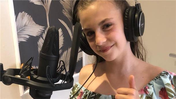 Georgia freut sich auf ihren Auftritt in Bremerhaven.