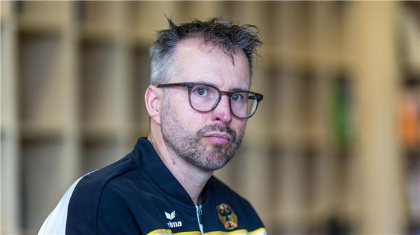 Gerben Wiersma dämpft vor dem DTB-Pokal die Erwartungen.