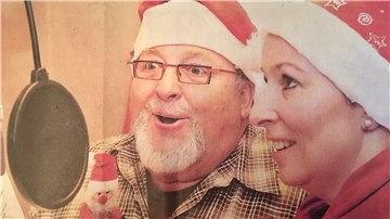 Gerd Blancke mit Susanne Schwan.