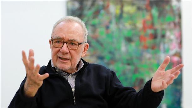 Gerhard Richter führt wieder einmal das Ranking „Kunstkompass“ an (Archivbild).