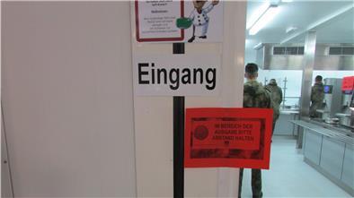 Gesundbleiben ist jetzt das Wichtigste, damit die Soldaten der Kaserne in Seedorf diejenigen unterstützen können, die Unterstützung brauchen. 