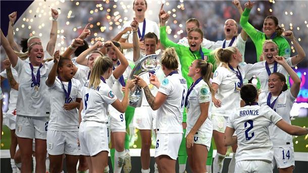 Gewannen 2022 die Heim-EM: Englands Fußballerinnen