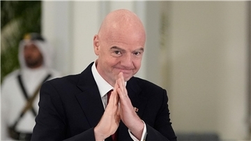 Gianni Infantino war mit US-Präsident Trump unterwegs. 
