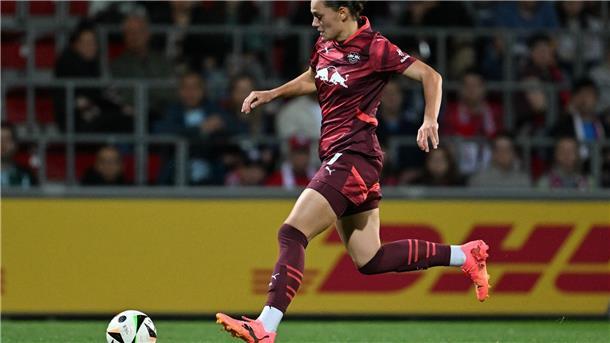 RB Leipzigs Fußballerinnen mühen sich gegen Essen Giovanna Hoffmann brachte Leipzig früh auf die Siegerstraße und musste später verletzt ausgewechselt werden. (Archivbild)