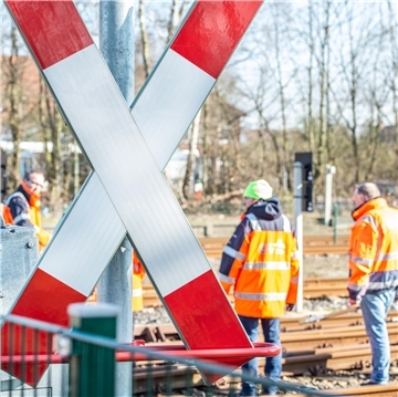 Gleisbauarbeiten zwischen Bremervörde und Oerel machen vom 14. bis 21. Oktober Schienenersatzverkehr notwendig.