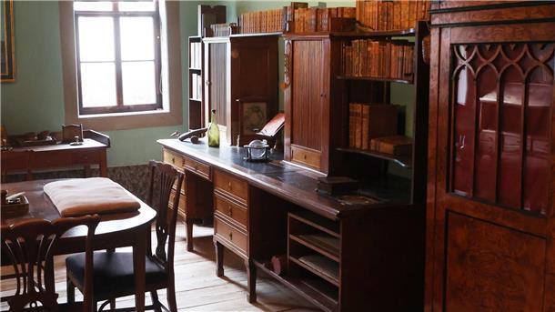 Sanierung in Goethes Wohnhaus: Das ist der Plan Goethes Arbeitszimmer im Goethe Haus.