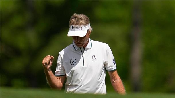 Golf-Routinier Bernhard Langer spielt sein letztes Masters-Turnier.