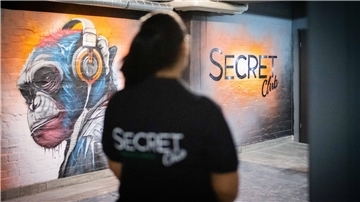 Bremerhaven bekommt einen neues Tanzlokal direkt an der Stresemannstraße. Im Bild: Im Keller des "Secret Club" können besucher künftig elektronische Tanzmusik genießen.