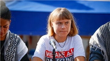 Greta Thunberg weist alle Antisemitismus-Vorwürfe zurück.