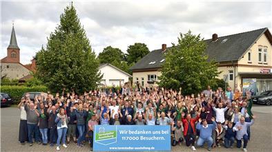 Große Freude beim ganzen Team: Die Tarmstedter Ausstellung erzielte im Jahre 2019 einen Besucherrekord. In diesem Jahr findet die Veranstaltung unter neuer Leitung statt.